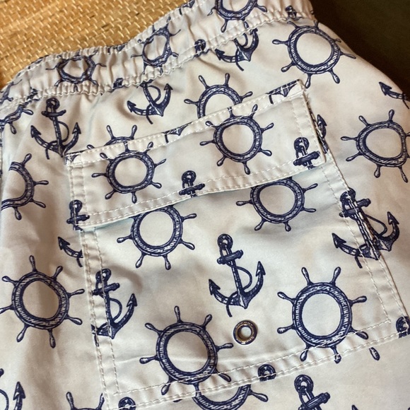 Sperry Anchor Light Blue Swim Shorts Size XXL - Picture 4 of 8